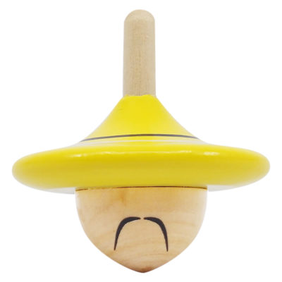 Wooden Top Spinning Hat:  'The Chinese'