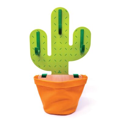 Wall Hanger with 3 Hooks "Cactus"
