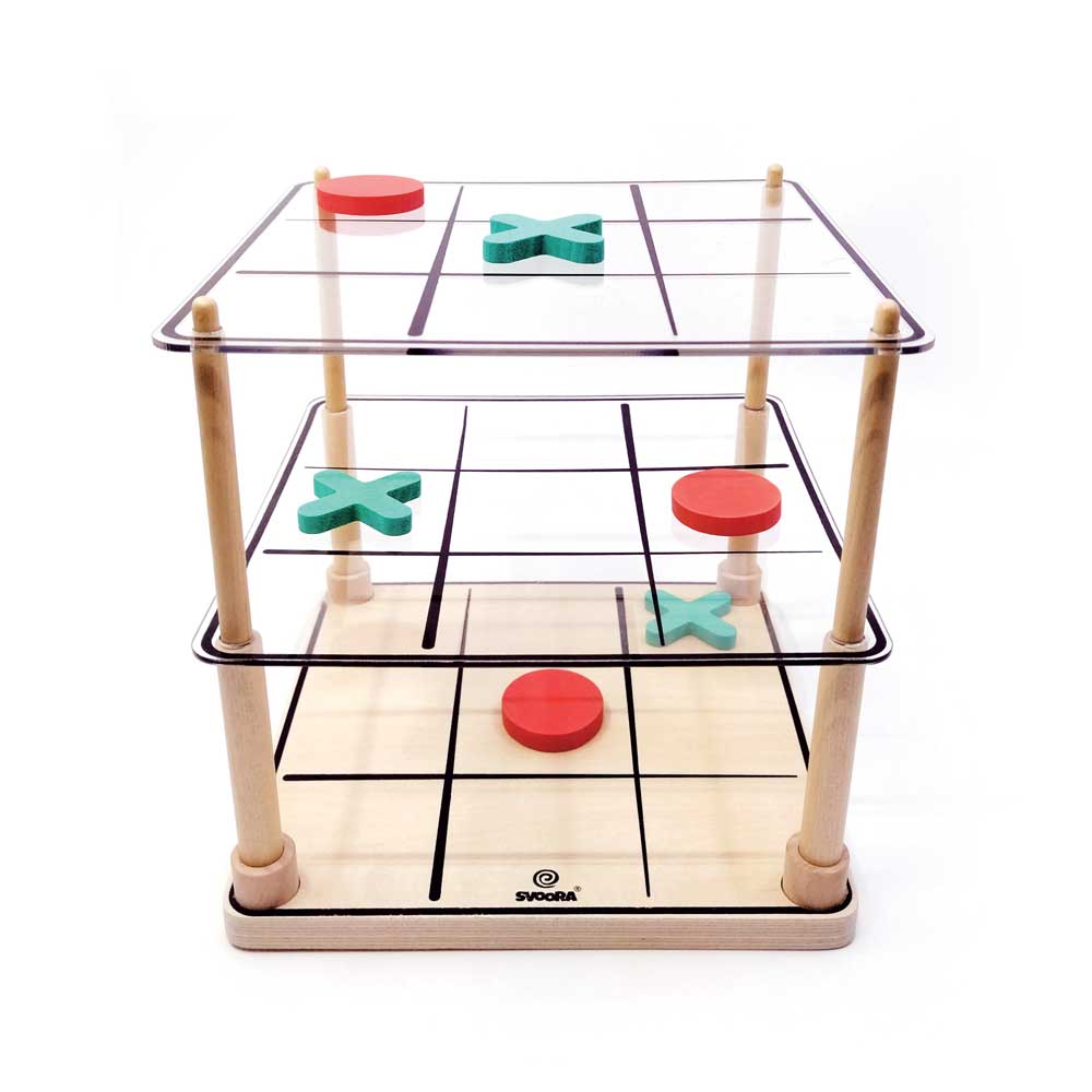 Epic Tac Toe - 3 Dimensioal Tic Tac Toe Game (with instructions in 10  languages) | SVOORA