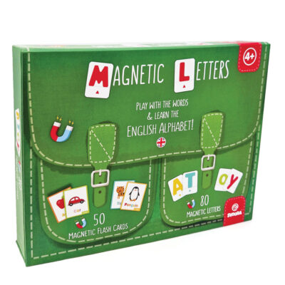 English Magnetic Set "Play with the Words & learn the Letters"