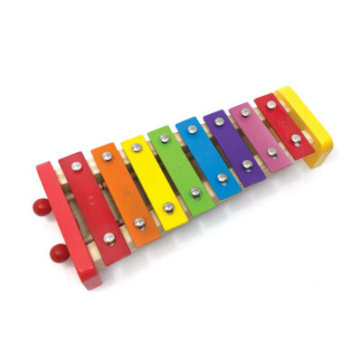 8 Notes Colorful Metallophone