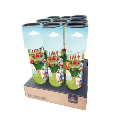 Rotating kaleidoscope Fairytales ‘Knight’ (1 display with 9 pcs)