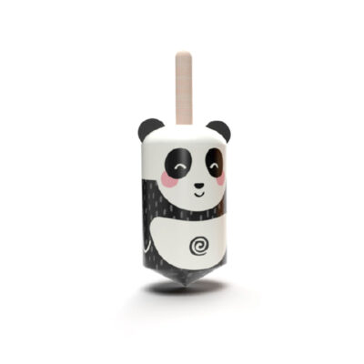 Wooden Spinning Top Little Friends: 'Panda'